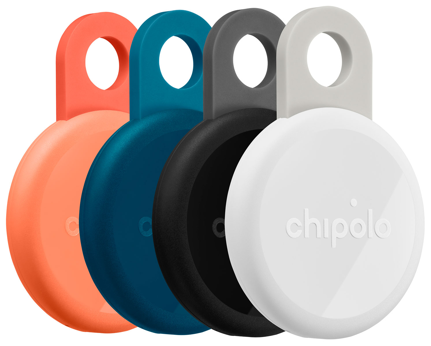 Chipolo LOOP Bluetooth tracker 4kpl set multicolor