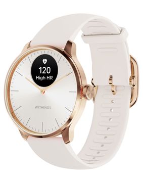 Withings ScanWatch Light - Rose Gold White