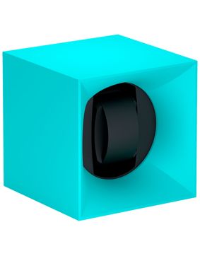 SwissKubik Start Box Aqua Blue watch winder