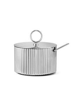 Georg Jensen Bernadotte sugar bowl and spoon 10014932