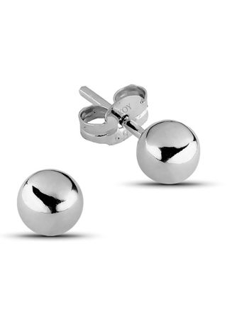 Goldearrings ball 3mm 100211W