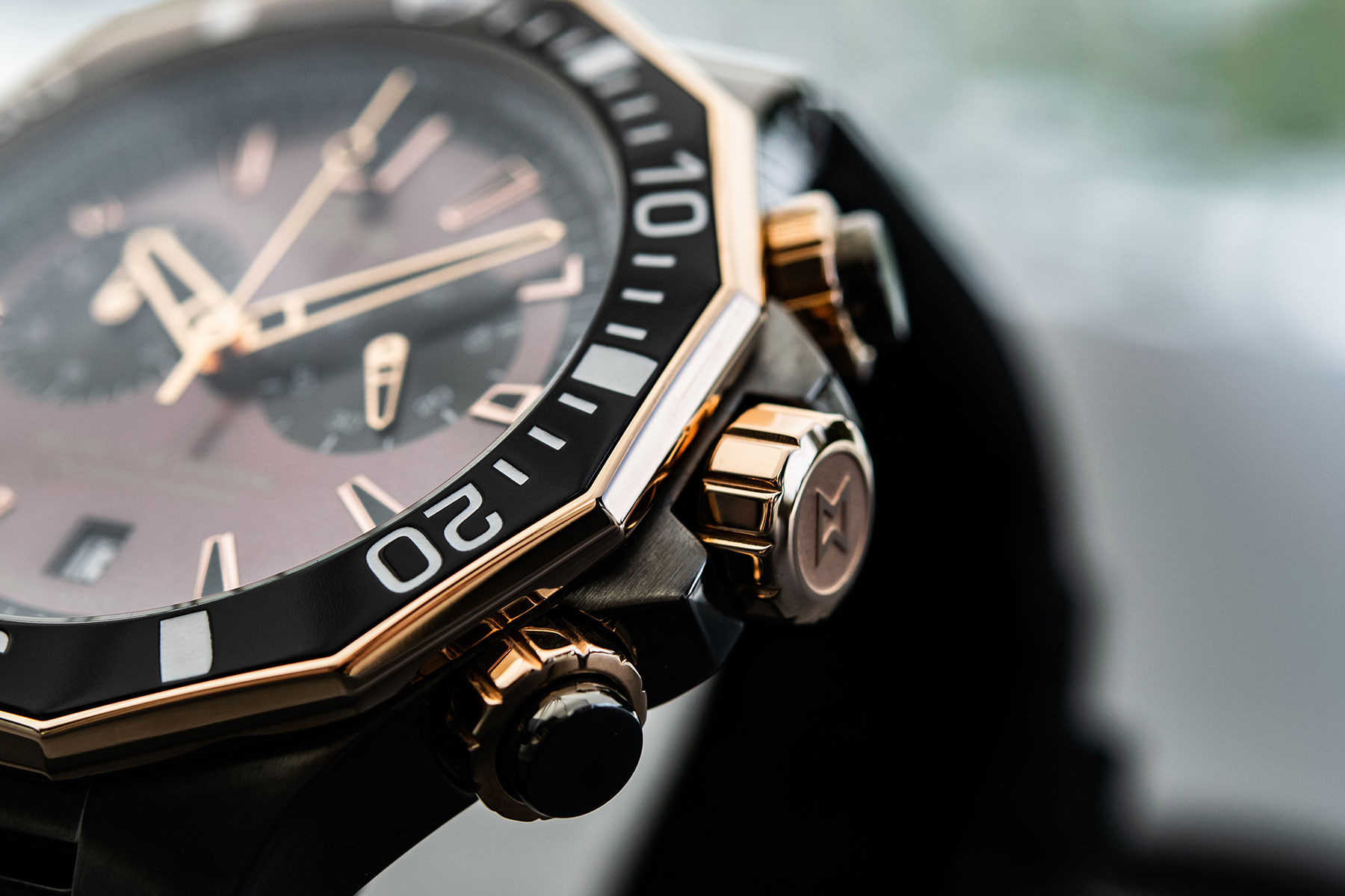 Edox Delfin The Original Chronograph 10112-357GRNCA-BRNR