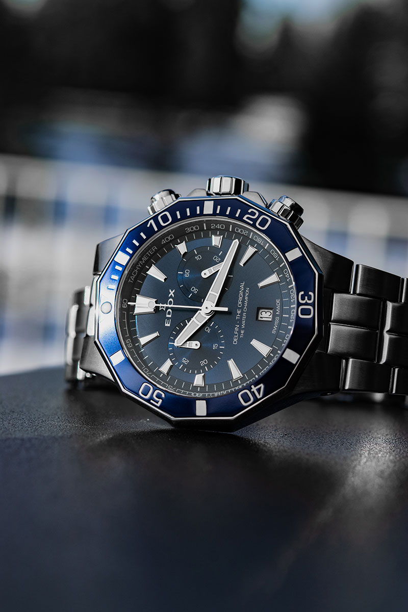 Edox Delfin The Original Chronograph 10112-3BUM-BUIN