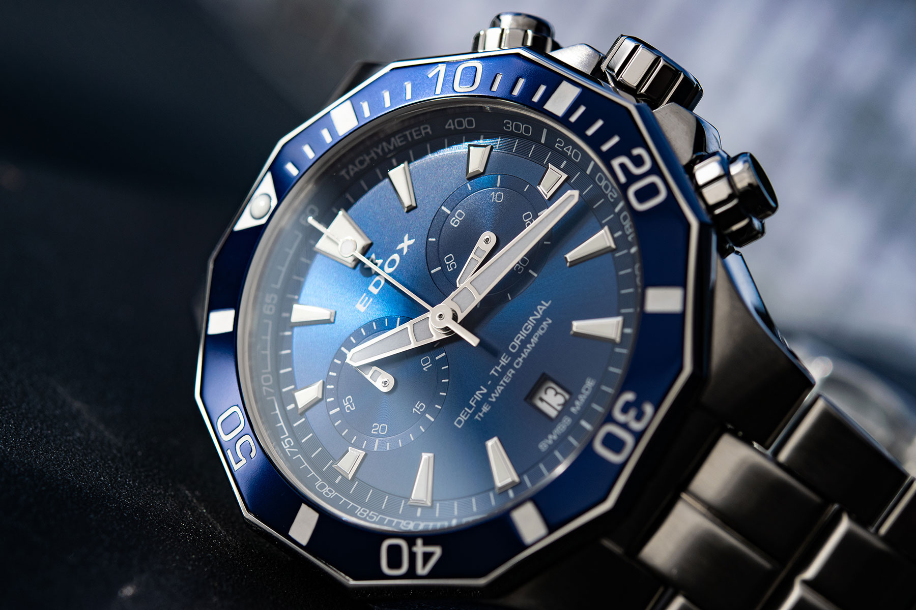 Edox Delfin The Original Chronograph 10112-3BUM-BUIN