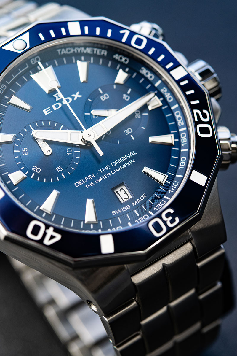 Edox Delfin The Original Chronograph 10112-3BUM-BUIN
