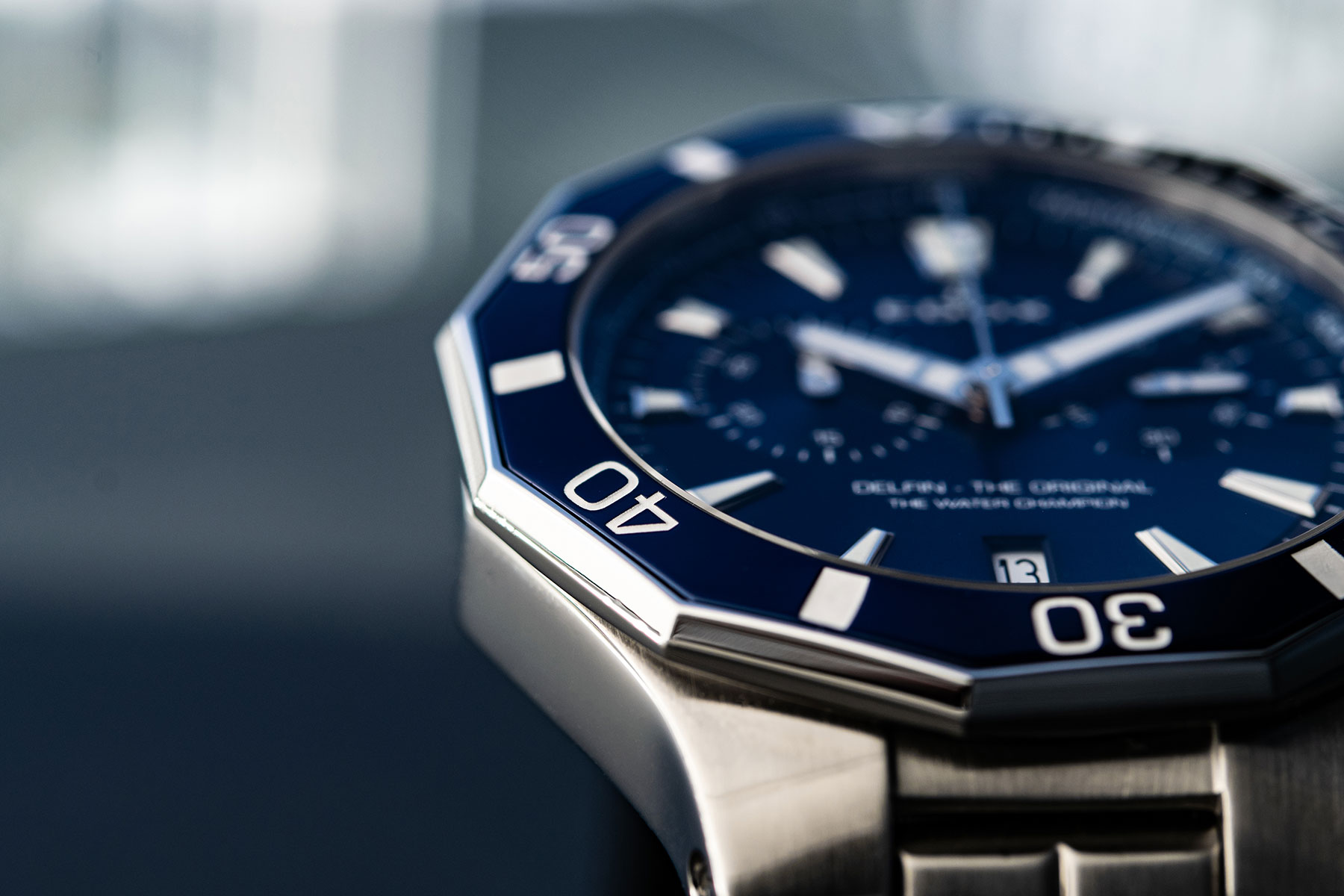 Edox Delfin The Original Chronograph 10112-3BUM-BUIN