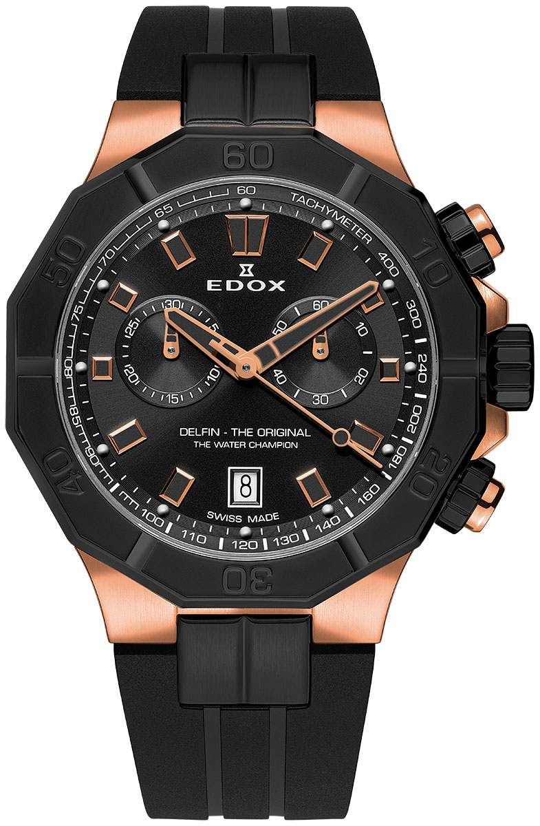 Edox Delfin The Original Chronograph 10113-37RNCA-NIR