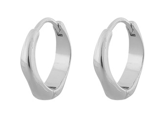 SNÖ Of Sweden Blanche oval earrings plain s 1057-6800256