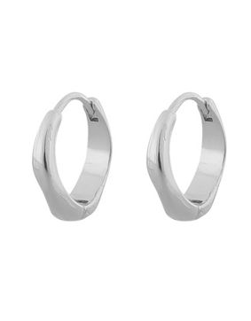 SNÖ Of Sweden Blanche oval earrings plain s 1057-6800256