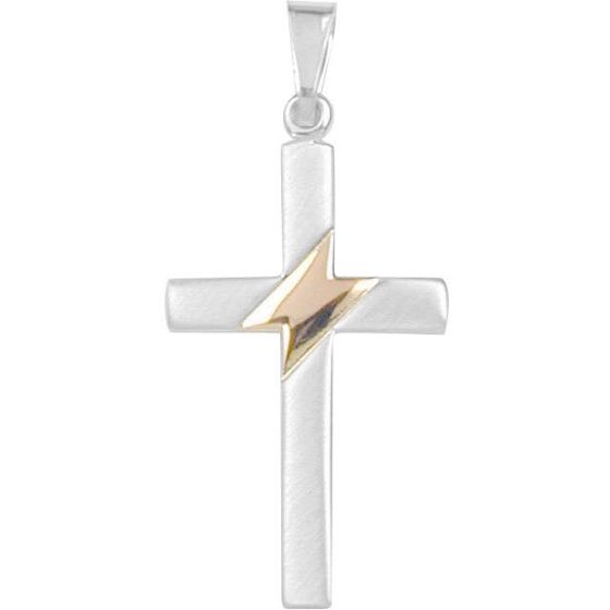 Saurum silver confirmation cross, 5031 00 000
