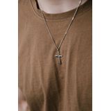 Saurum silver cross necklace 5014 00 000