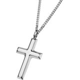 Saurum silver cross necklace 5014 00 000
