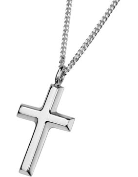 Saurum silver cross necklace 5014 00 000