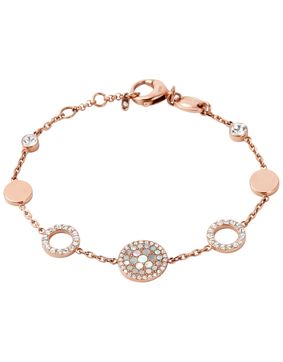 Fossil bracelet Pearl Disk Station JF01739791