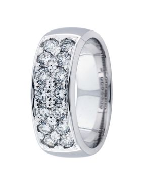 Festive Thelma 111-100-VK row diamond ring