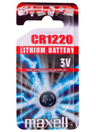 Maxell lithium battery CR1220 3V 
