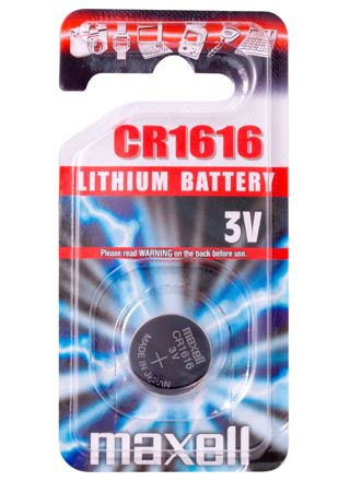 Maxell lithium battery CR1616 3V