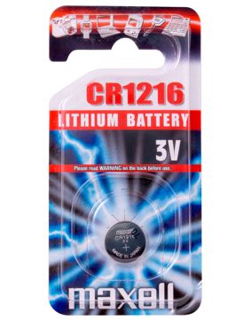 Maxell lithium battery CR1216 3V