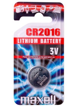 Maxell button battery CR2016 3V