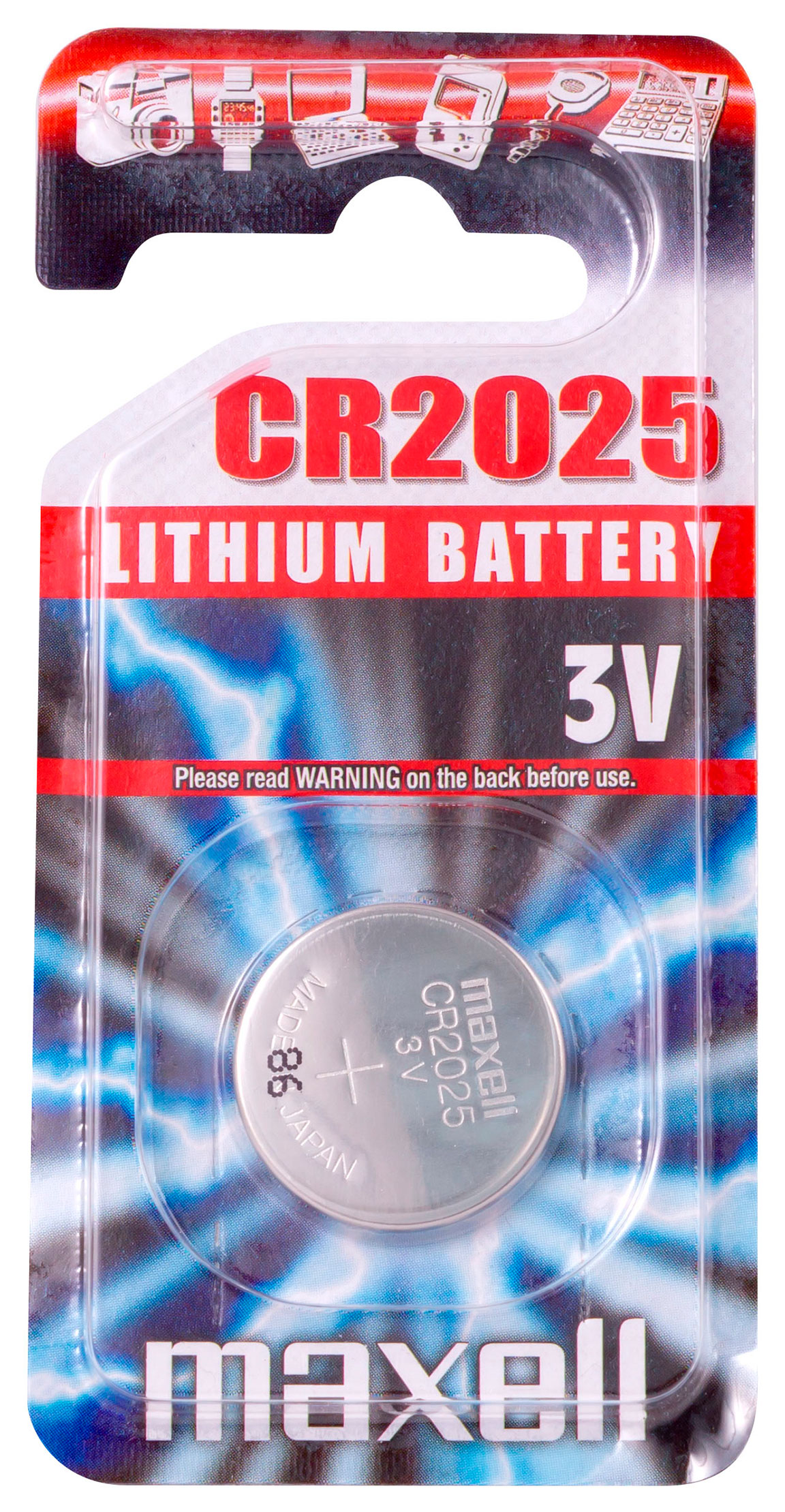 Maxell button battery CR2025 3V