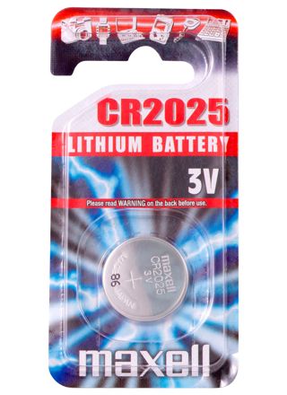 Maxell button battery CR2025 3V