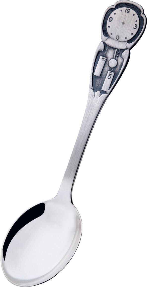 Saurum clock Christening Spoon 113032000