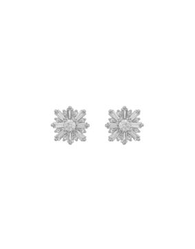 Snö of Sweden Misty silver-plated earrings 1076-6300012