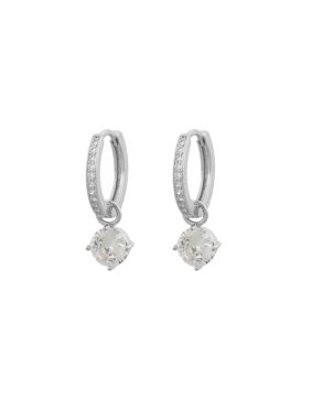 Snö of Sweden Rola round hoop earrings 20 mm 1082-6300012
