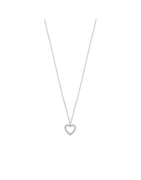 Snö of Sweden Valentina heart necklace 42 cm 1090-0601012
