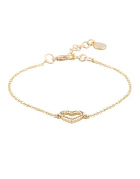 Snö of Sweden Valentina gold-plated bracelet 1090-3200251