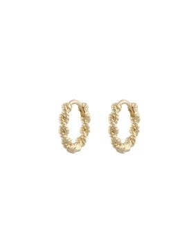 Snö of Sweden Exibit gold-plated earrings 1091-5500257