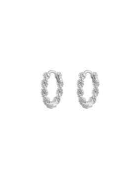 Snö of Sweden Exibit silver-plated earrings 1091-5500256