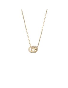 Snö of Sweden Connected gold-plated necklace 810-0601251