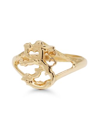 Gold babtism ring 120