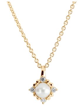 Kohinoor Celeste gold pearl pendant 123-440-04