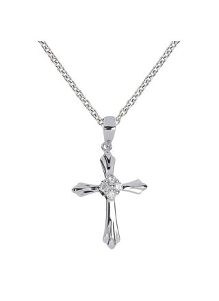 Kohinoor white gold diamond pendant 123-P5340V