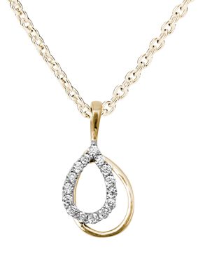 Kohinoor diamond pendant 123-P6100