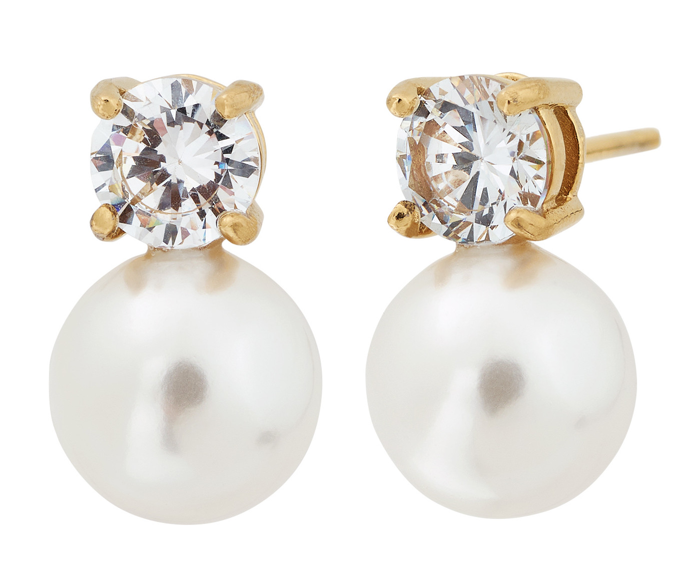 Edblad Luna Studs Large Gold 123868