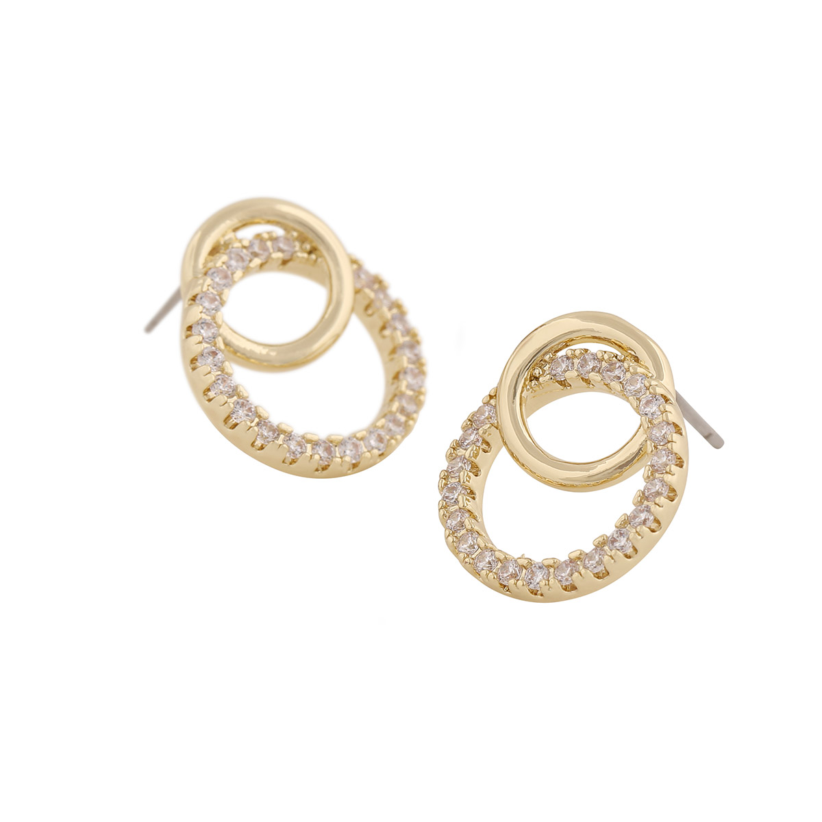 Snö of Sweden Mona gold-plated earrings 1232-6900251
