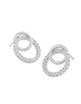 Snö of Sweden Mona silver-plated earrings 1232-6900012