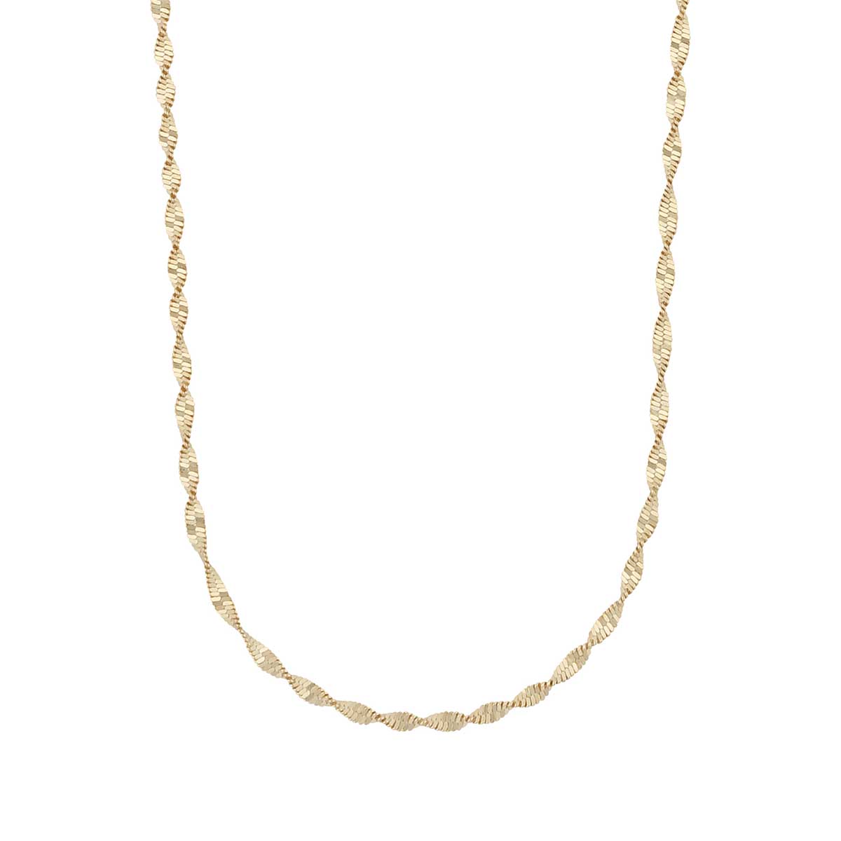 Snö of Sweden Lisbon gold-plated necklace 45 cm 1240-0345257