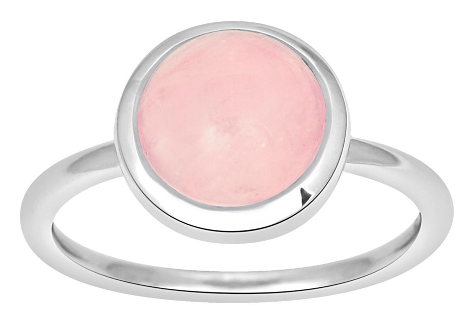 Nordahl Jewellery SWEETS52 Ring Pink Quartz/Silver 129 003