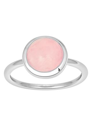 Nordahl Jewellery SWEETS52 Ring Pink Quartz/Silver 129 003