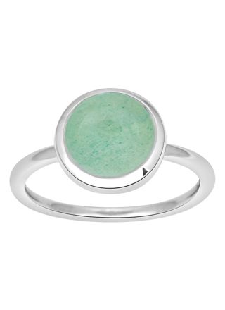 Nordahl Jewellery SWEETS52 Ring Green Aventurine/Silver 129 004