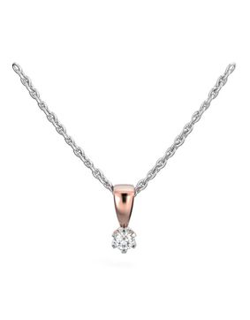 Festive Classic diamond pendant 129-005R-PV