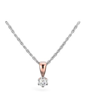 Festive Classic diamond pendant 129-010R-PV