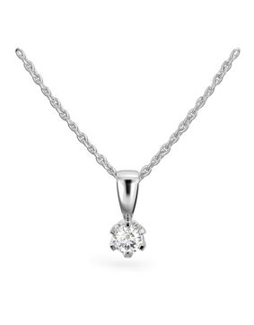 Festive Classic diamond pendant 129-015R-VK