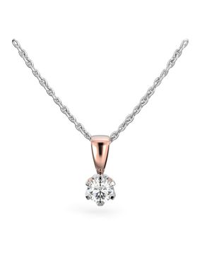 Festive Classic diamond pendant 129-020R-PV