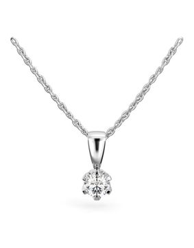 Festive Classic diamond pendant 129-020R-VK