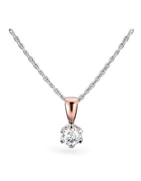 Festive Classic diamond pendant 129-025R-PV